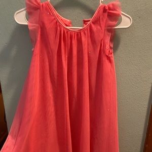 Pink sparkly swing dress